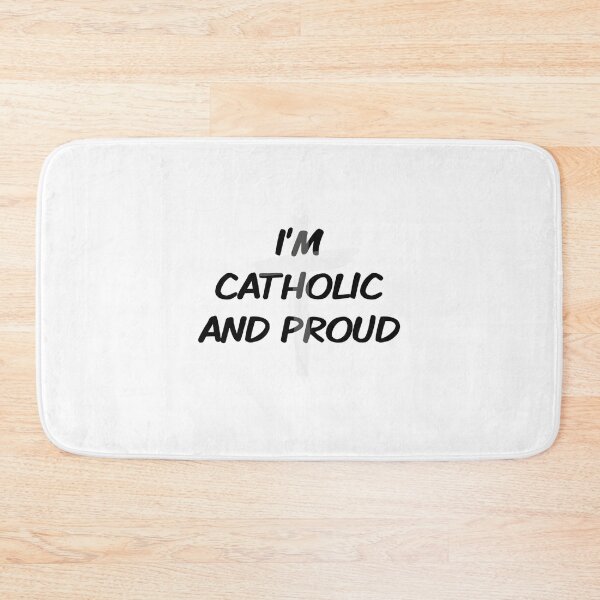 Item preview, Catholic and Proud Faith Inspirational Religious Design designed and sold by LaibaQureshi.
