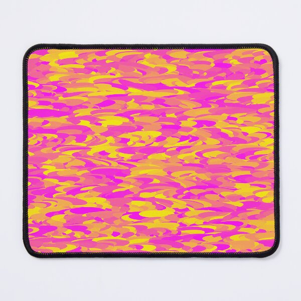 Item preview, Camouflage Abstract Pink Yellow Orange Pattern designed and sold by ArtbyDebbieC.