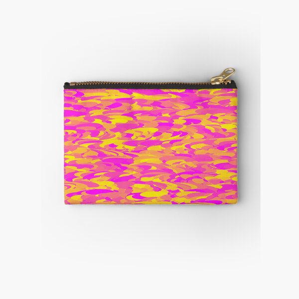 Item preview, Camouflage Abstract Pink Yellow Orange Pattern designed and sold by ArtbyDebbieC.