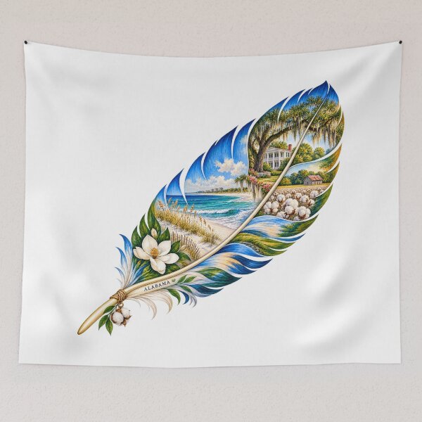 Item preview, Alabama Soul Feather designed and sold by Whimspired By Paxx.