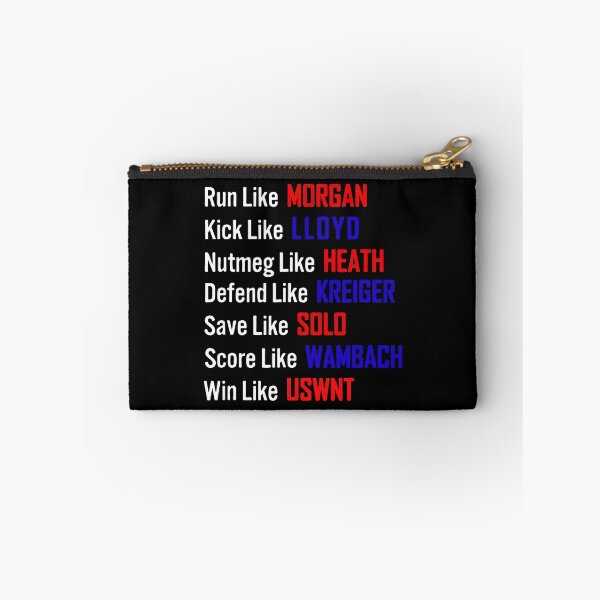 Item preview, USWNT Soccer Players Legend Roster Red Blue List Art designed and sold by bimoriku.