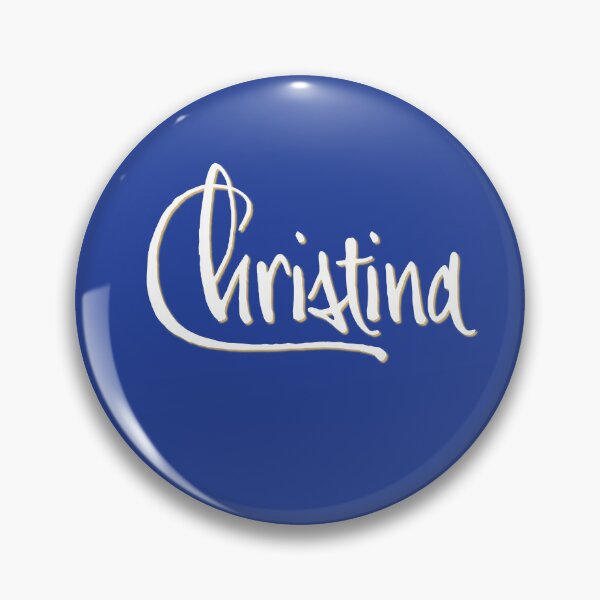 Item preview, CHRISTINA personalized type design designed and sold by CharlottePlaceArt.