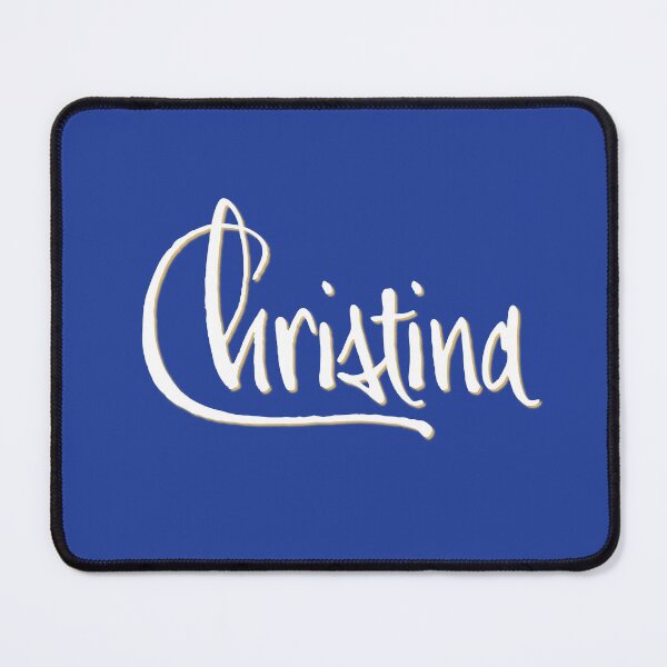 Item preview, CHRISTINA personalized type design designed and sold by CharlottePlaceArt.