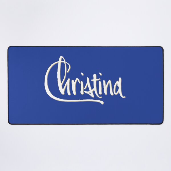 Item preview, CHRISTINA personalized type design designed and sold by CharlottePlaceArt.