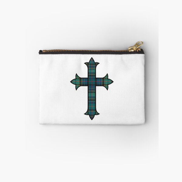 Item preview, Roman Cross Green Tartan Pattern designed and sold by UmaCreatesThings.