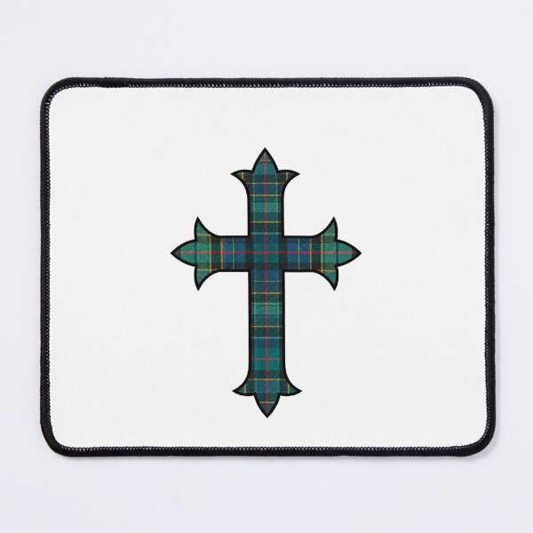 Item preview, Roman Cross Green Tartan Pattern designed and sold by UmaCreatesThings.