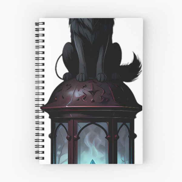 Item preview, Gothic Shadow Wolf Dark Pewter Lantern designed and sold by IllumeInk.
