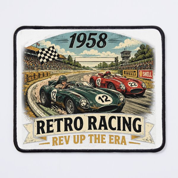 Item preview, coches de carreras clásicos de los años 60 designed and sold by AgdBol.