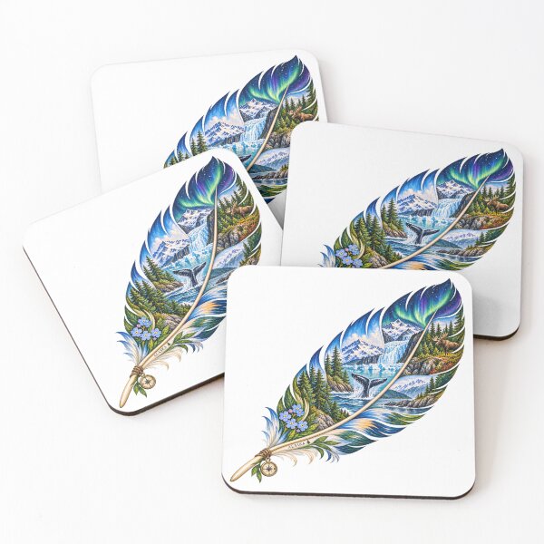 Item preview, Alaska Wild Feather designed and sold by Whimspired By Paxx.