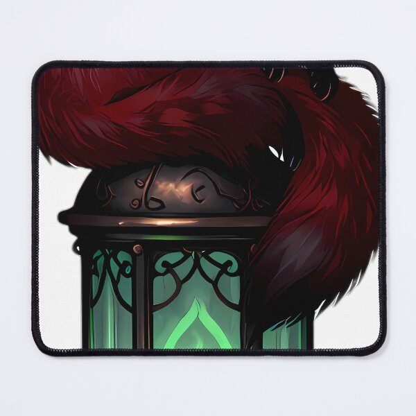 Item preview, Gothic Red Fox Antique Bronze Lantern designed and sold by IllumeInk.
