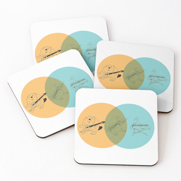 Item preview, Keytar Platypus Venn Diagram - OGB designed and sold by GuyBlank.