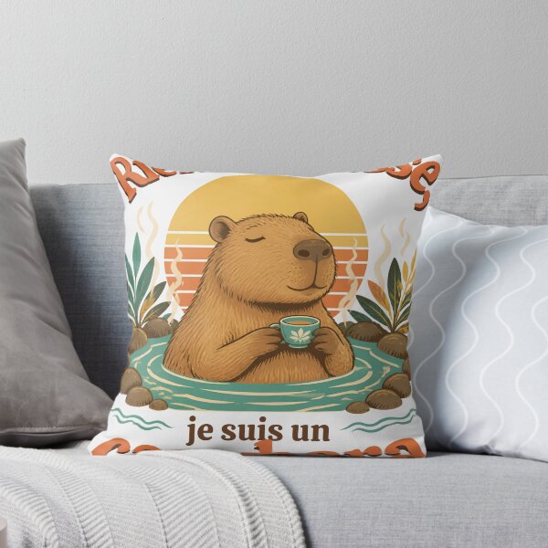 Item preview, Zen Capybara designed and sold by FilaliStudio.