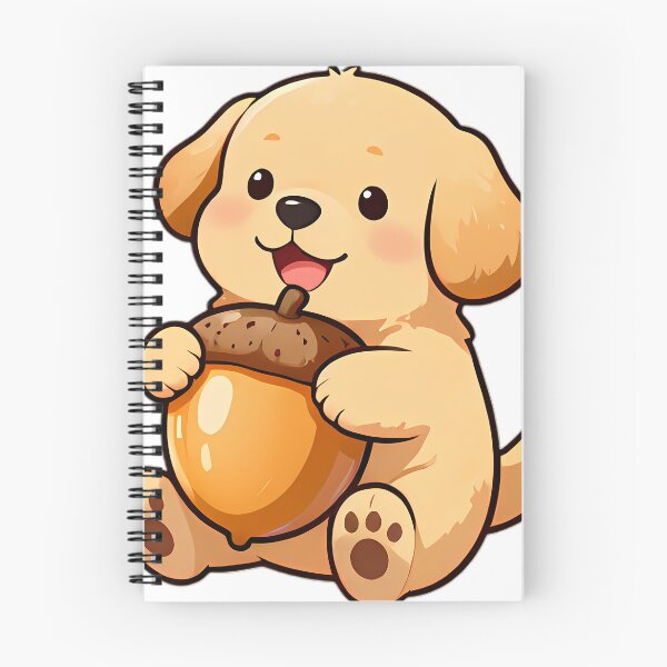 Item preview, Golden Retriever Puppy Lifting Giant Acorn designed and sold by pumsquare.