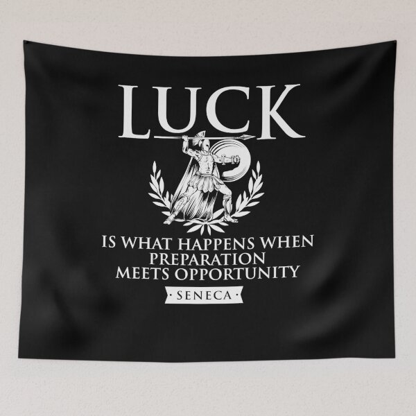 Item preview, Lucks Is When Preparations Meets Opportunity designed and sold by VanessaHeb.