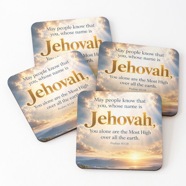 Item preview, Jehovah — The Most High (Psalms 83:18) designed and sold by nhk999.