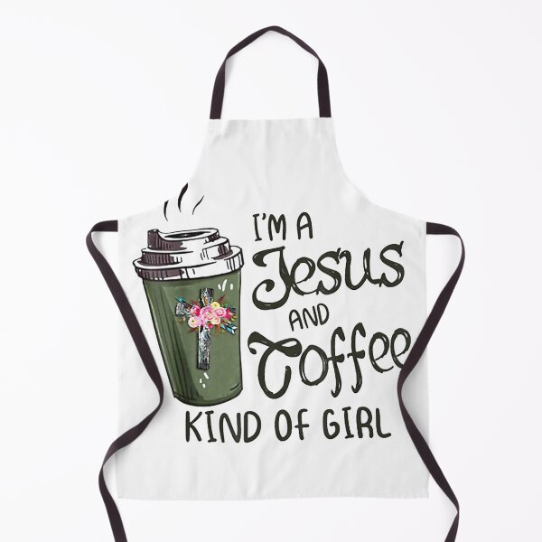 Item preview, I'm A Jesus and Coffee Kind of Girl T-Shirt designed and sold by teluguredbubble.