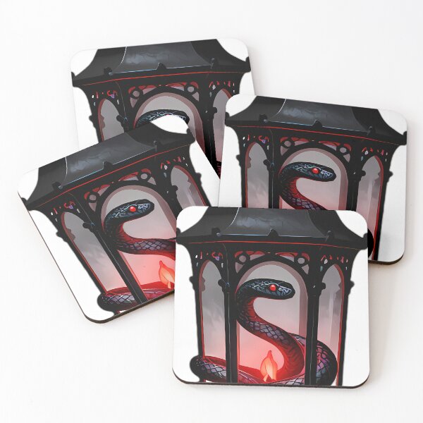 Item preview, Gothic Black Serpent Fluted Iron Lantern designed and sold by IllumeInk.