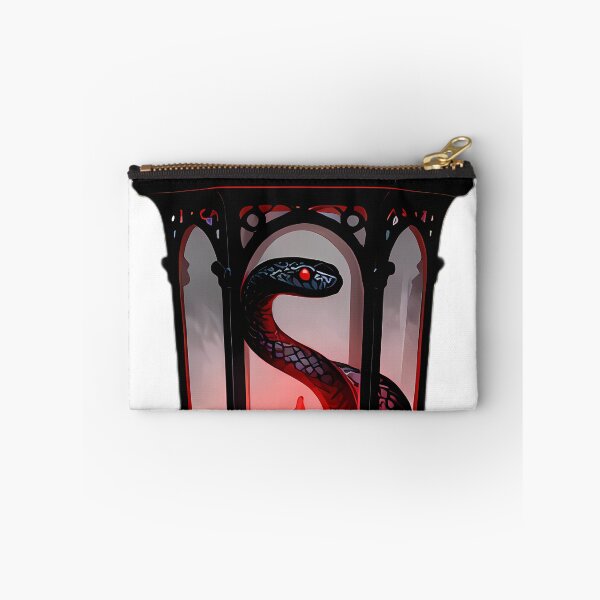 Item preview, Gothic Black Serpent Fluted Iron Lantern designed and sold by IllumeInk.