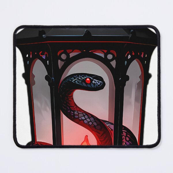 Item preview, Gothic Black Serpent Fluted Iron Lantern designed and sold by IllumeInk.