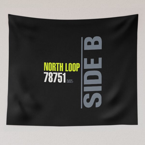 Item preview, North Loop 78751 Side B Austin Texas designed and sold by SplashTastic.