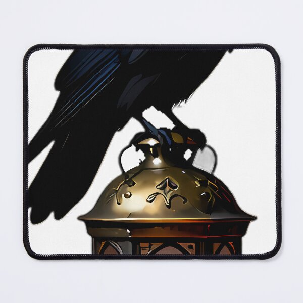 Item preview, Gothic Crow Wrought Iron Lantern designed and sold by IllumeInk.