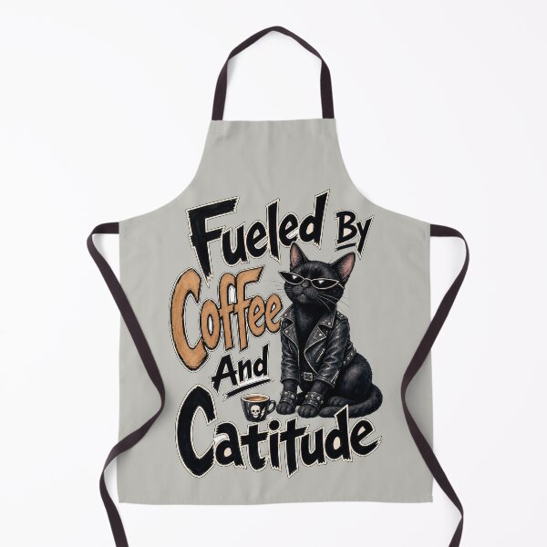 Item preview, Fueled By Coffee And Cattitude designed and sold by prettykaler.