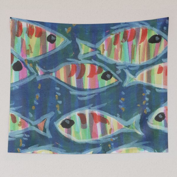 Item preview, School of fish designed and sold by Jill Brooke.