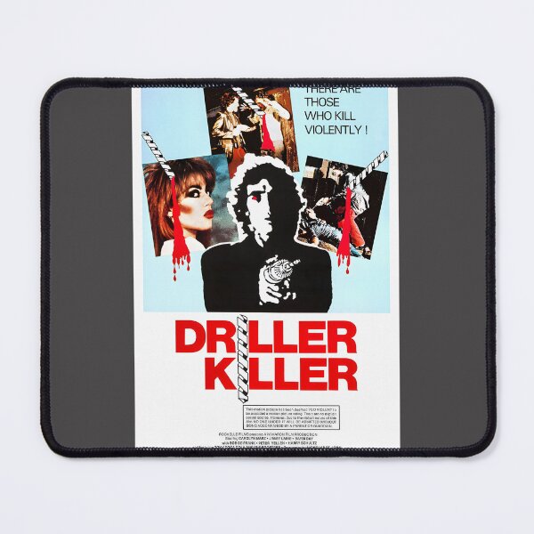 Item preview, The Driller Killer Horror Movie Inspired Retro Design designed and sold by jeanmokovich.