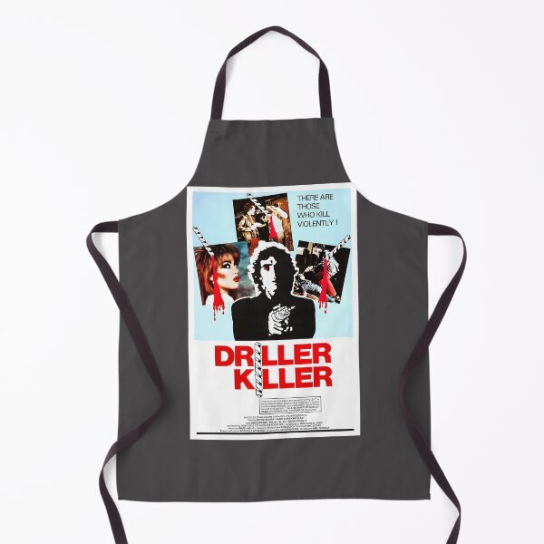 Item preview, The Driller Killer Horror Movie Inspired Retro Design designed and sold by jeanmokovich.