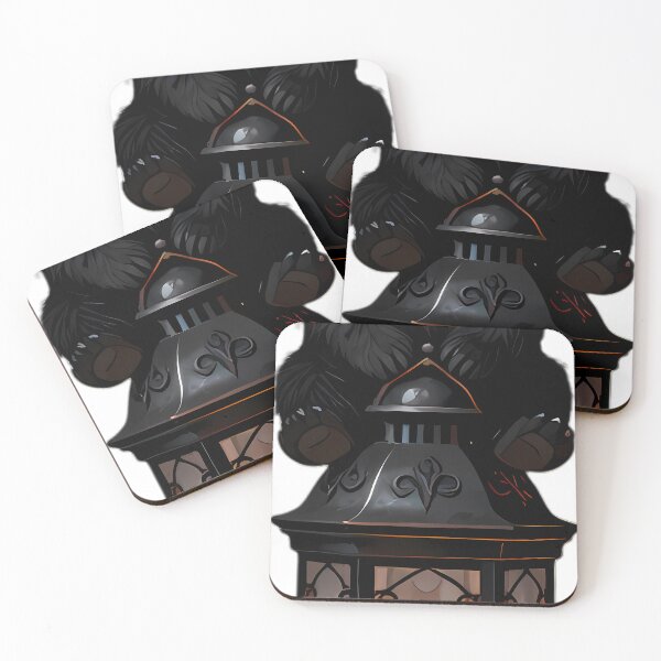 Item preview, Gothic Bear Cub Heavy Ebony Lantern designed and sold by IllumeInk.