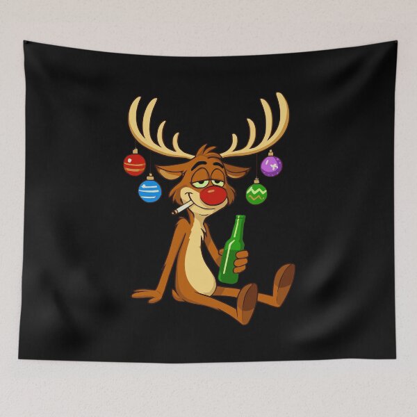 Item preview, Drunken Reindeer Christmas Beer designed and sold by Loona97.