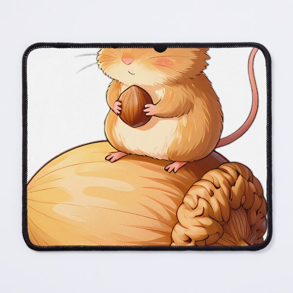 Item preview, Field Mouse Sitting on Giant Golden Acorn designed and sold by pumsquare.