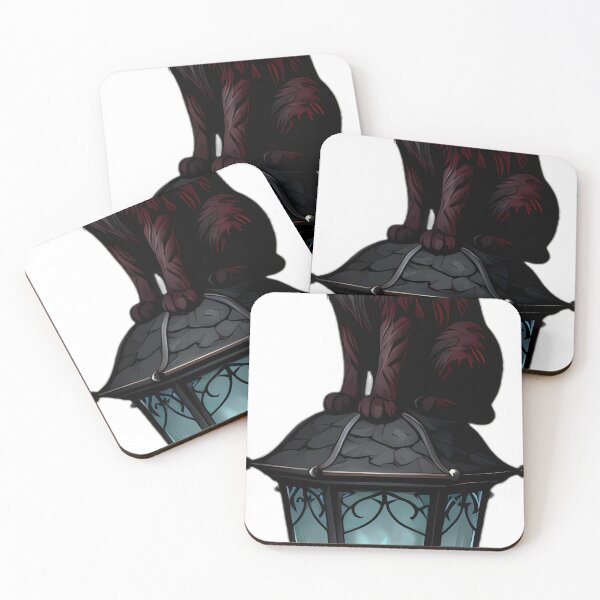 Item preview, Gothic Lynx Frostbitten Slate Lantern designed and sold by IllumeInk.