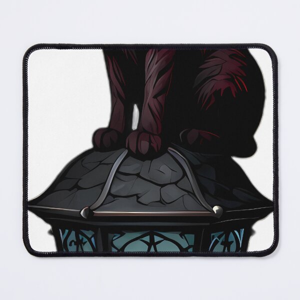 Item preview, Gothic Lynx Frostbitten Slate Lantern designed and sold by IllumeInk.
