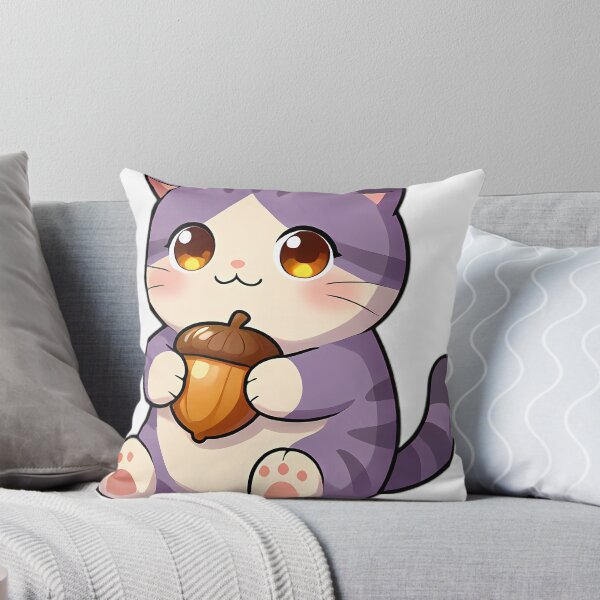 Item preview, Scottish Fold Kitten Hoisting Acorn designed and sold by pumsquare.