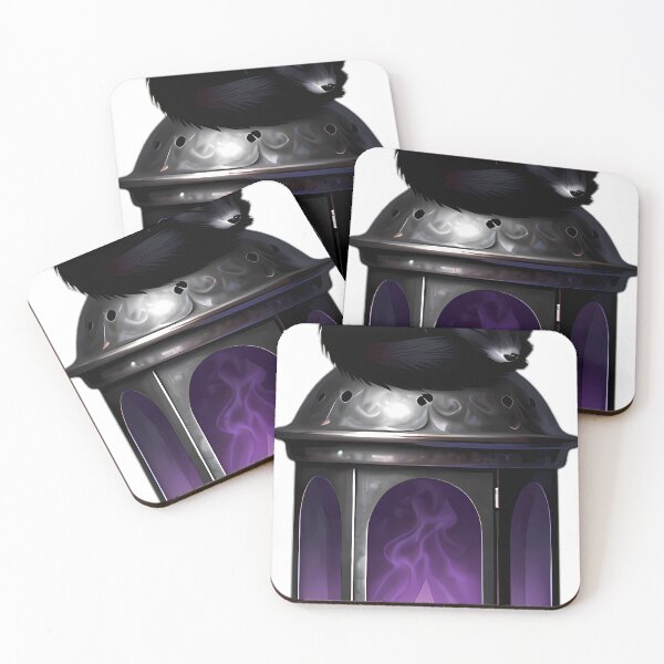 Item preview, Gothic Ferret Antique Silver Lantern designed and sold by IllumeInk.