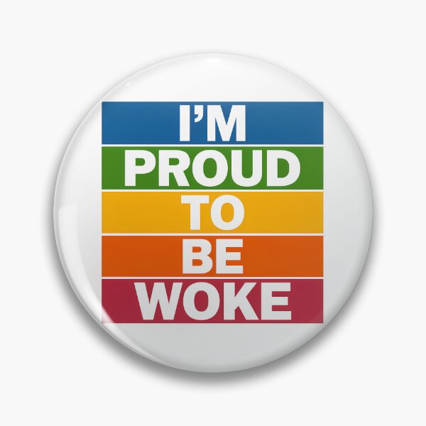 Item preview, I'm proud to be Woke - Pride Sticker designed and sold by LoFizzy.