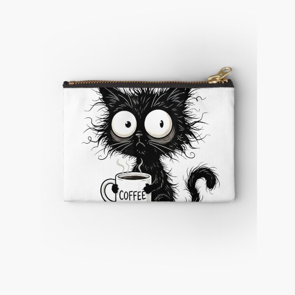 Item preview, Its Fine Im Fine Coffee Cat Everything is Fine T-Shirt designed and sold by Atros.