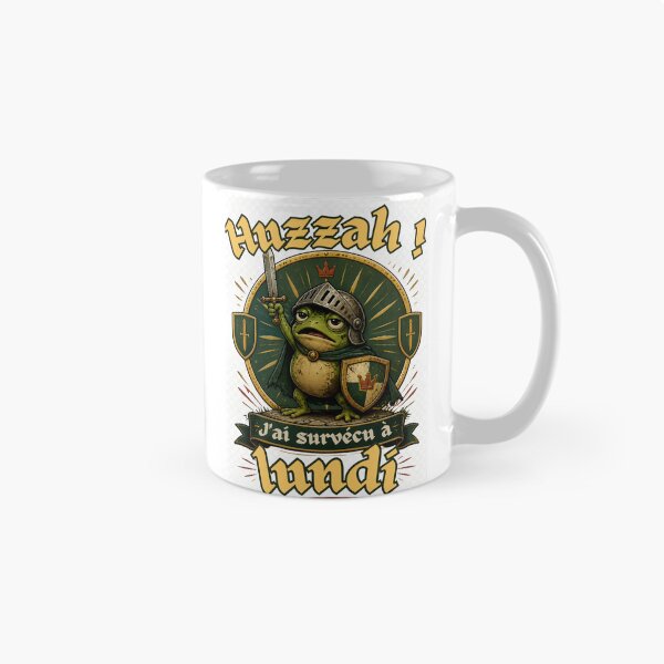Item preview, Knight frog that survived Monday designed and sold by FilaliStudio.