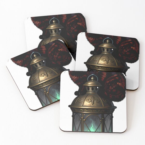 Item preview, Gothic Calico Cat Antique Brass Lantern designed and sold by IllumeInk.
