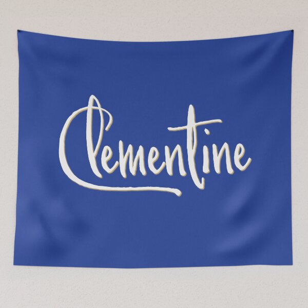 Item preview, CLEMENTINE personalized type design designed and sold by CharlottePlaceArt.