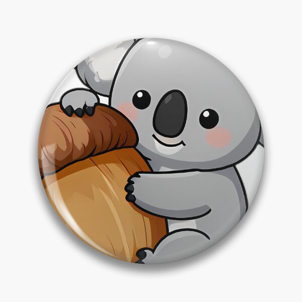 Item preview, Baby Koala Clinging to Giant Acorn designed and sold by pumsquare.