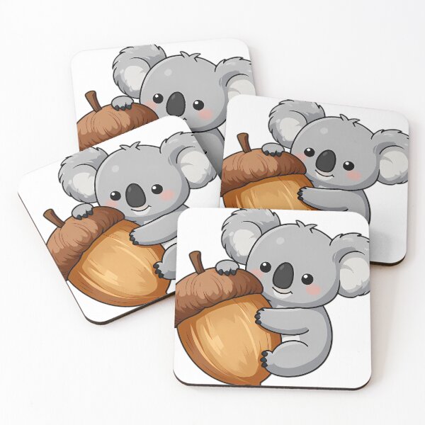 Item preview, Baby Koala Clinging to Giant Acorn designed and sold by pumsquare.