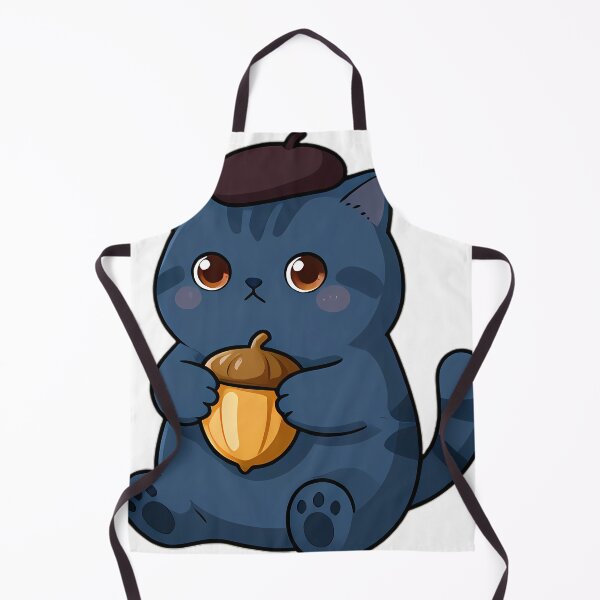 Item preview, British Shorthair Kitten With Acorn Crown designed and sold by pumsquare.