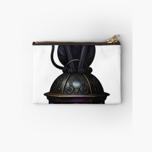 Item preview, Gothic Sphinx Cat Carved Obsidian Lantern designed and sold by IllumeInk.