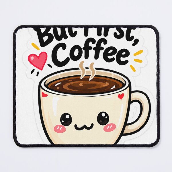Item preview, But First, Coffee designed and sold by Kushwaha18.
