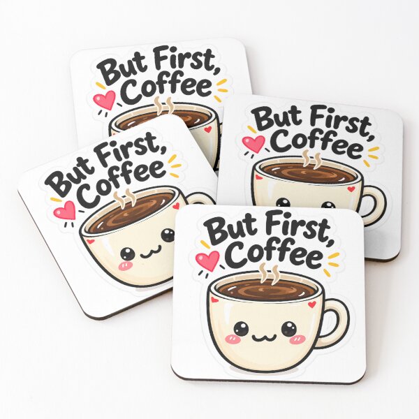 Item preview, But First, Coffee designed and sold by Kushwaha18.