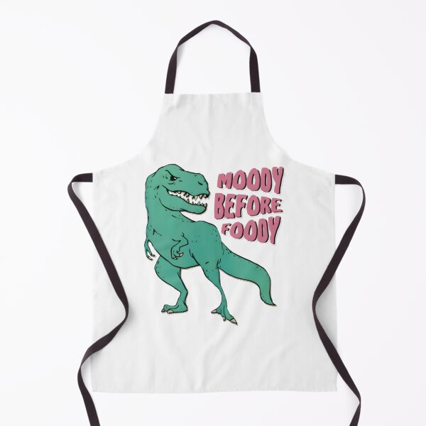 Item preview, Moody T-Rex Dinosaur Illustration Before Food designed and sold by Roberto De Silva.