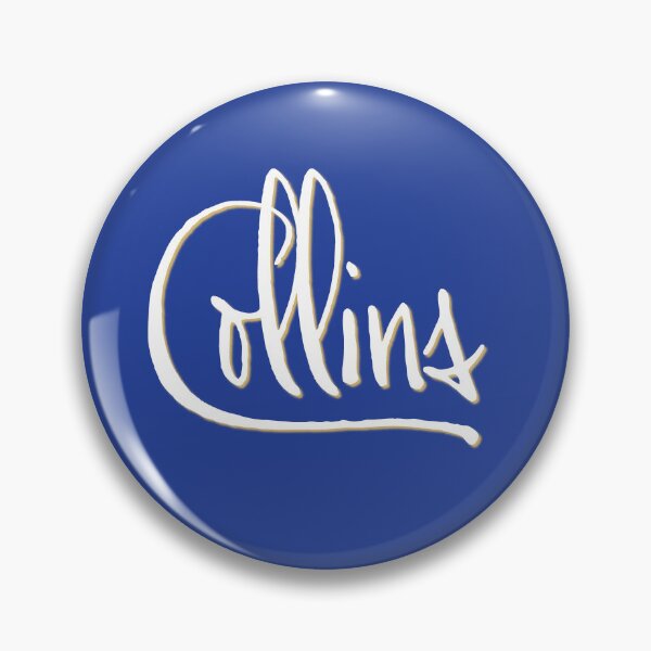 Item preview, COLLINS personalized type design designed and sold by CharlottePlaceArt.