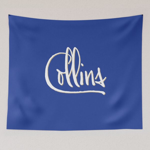 Item preview, COLLINS personalized type design designed and sold by CharlottePlaceArt.